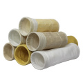 various materials non woven polyester dust removal media cheap flour aramid no mex pps ptfe acrylic filter bag of dust collector